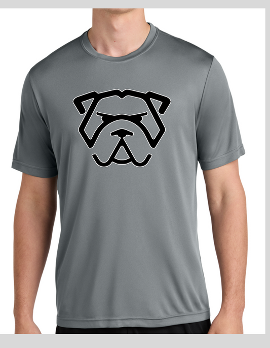 Mad Dawg Head Short sleeve Grey