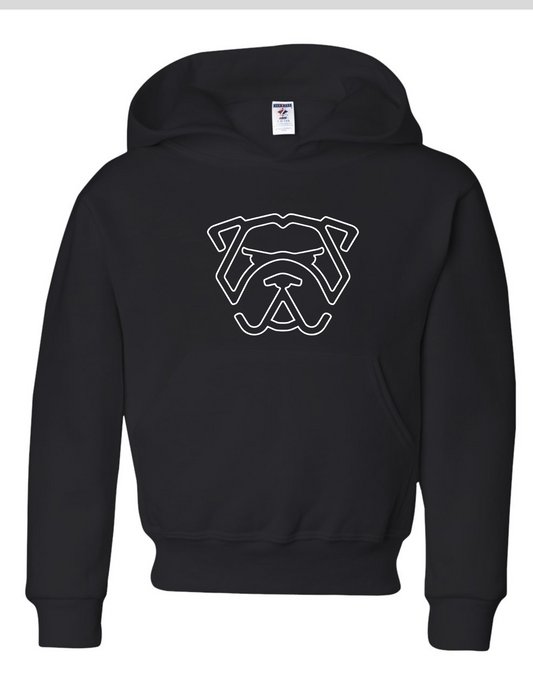 Mad Daw Head Hoody Black