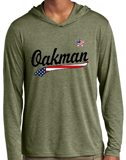 Oakman Baseball Long Sleeve Hoodie