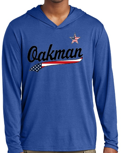 Oakman Baseball Long Sleeve Hoodie