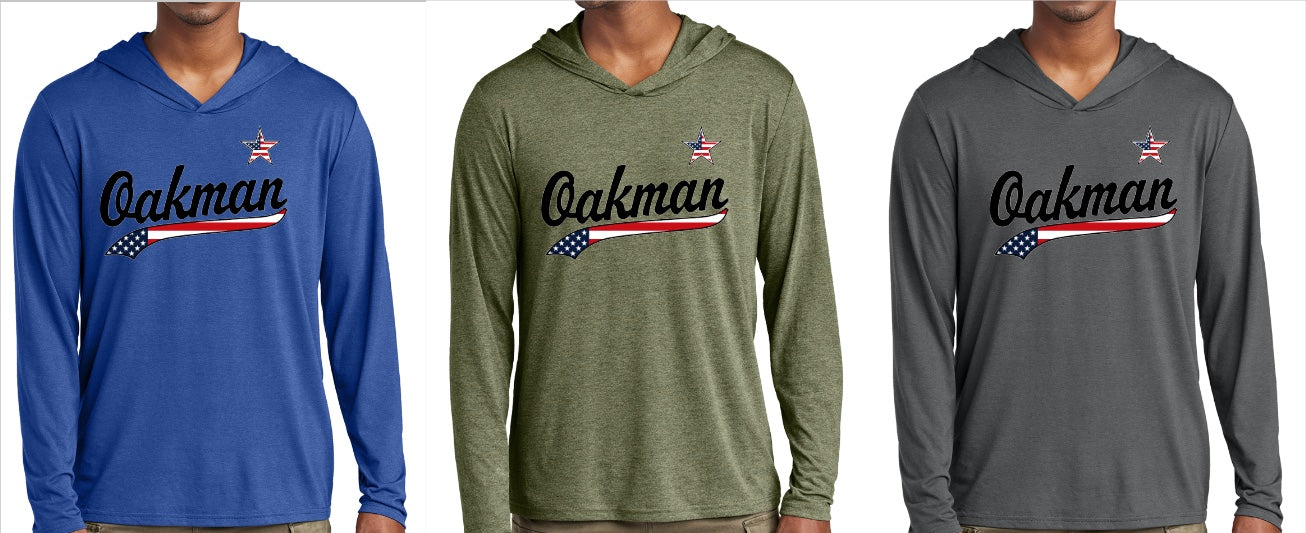 Oakman Baseball Long Sleeve Hoodie