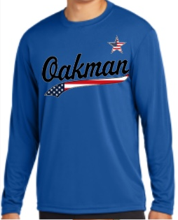 Oakman Baseball Long Sleeve