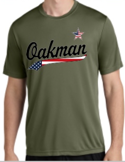 Oakman Baseball Short Sleeve