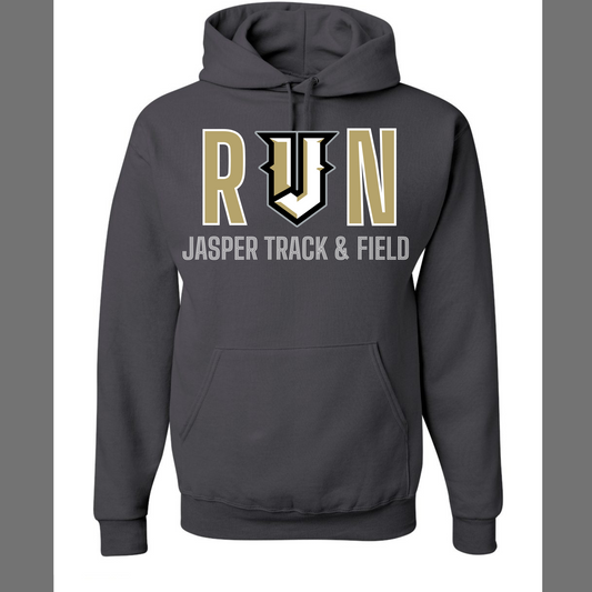 RUN Jasper Track- Hoody Charcoal