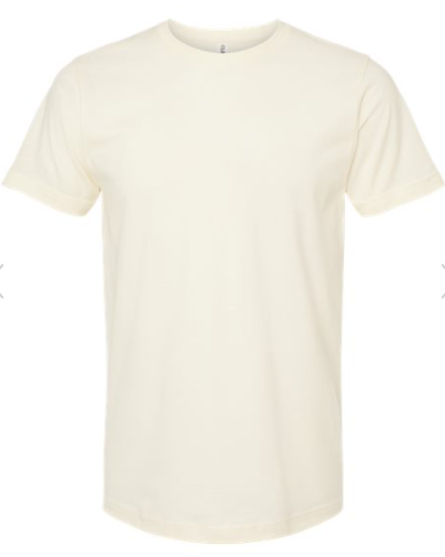 Tultex - Unisex Fine Jersey T-Shirt - 202 - Natural