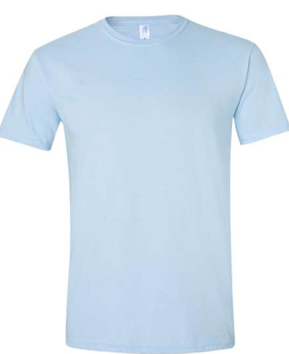 Tultex - Unisex Fine Jersey T-Shirt - 202 - Light Blue