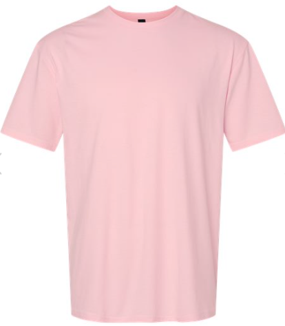 Tultex - Unisex Fine Jersey T-Shirt - 202 - Light Pink