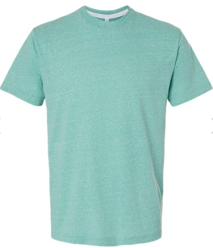 LAT - Harborside Mélange T-Shirt - 6991- Caribbean Melange