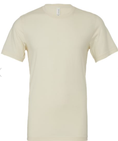 BELLA + CANVAS - Jersey Tee - 3001- Natural