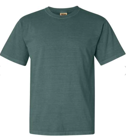 Comfort Colors - Garment-Dyed Heavyweight T-Shirt - 1717  - Blue Spruce