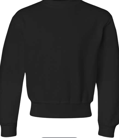 JERZEES - NuBlend® Youth Crewneck Sweatshirt - 562BR Black