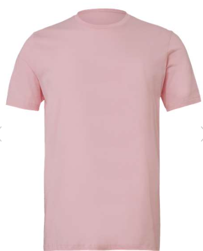 BELLA + CANVAS - Jersey Tee - 3001- Pink