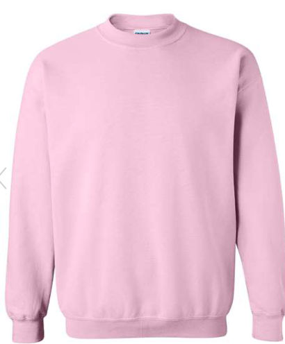 Gildan - Heavy Blend™ Crewneck Sweatshirt - 18000 Light Pink