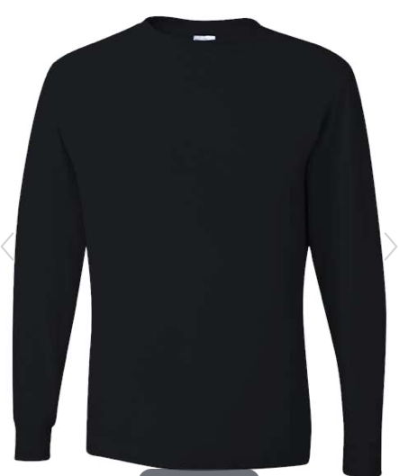 Dri-Power® Long Sleeve 50/50 T-Shirt - 29LSR Black