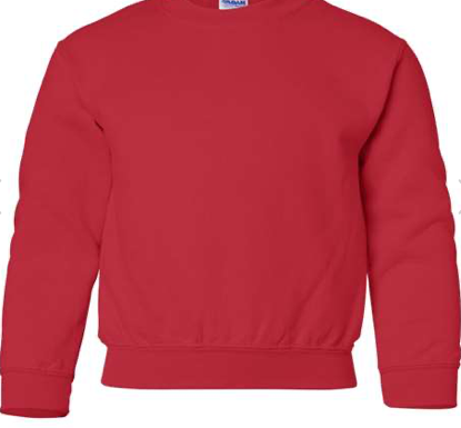 Gildan - Heavy Blend™ Youth Sweatshirt - 18000B Red