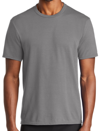 PC381 Port & Company® Performance Blend Tee MEDIUM GREY
