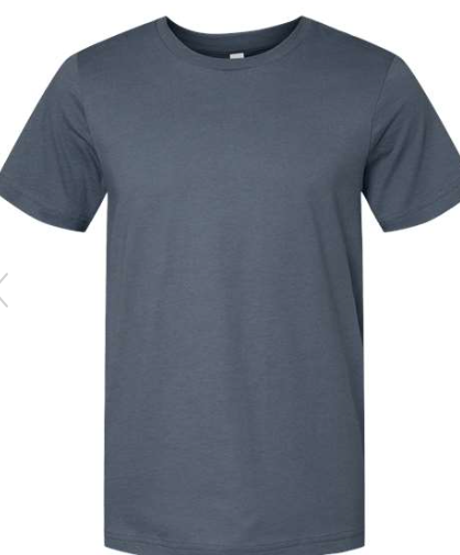 BELLA + CANVAS - Jersey Tee - 3001- Vintage Navy