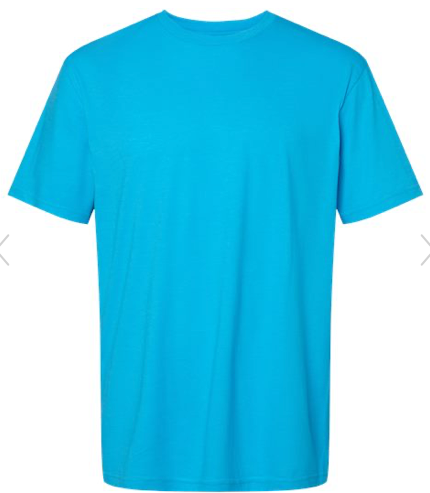 Gildan - Softstyle® CVC T-Shirt - 67000 - Caribbean Mist