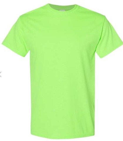 Gildan - Heavy Cotton™ T-Shirt - 5000 - Neon Green