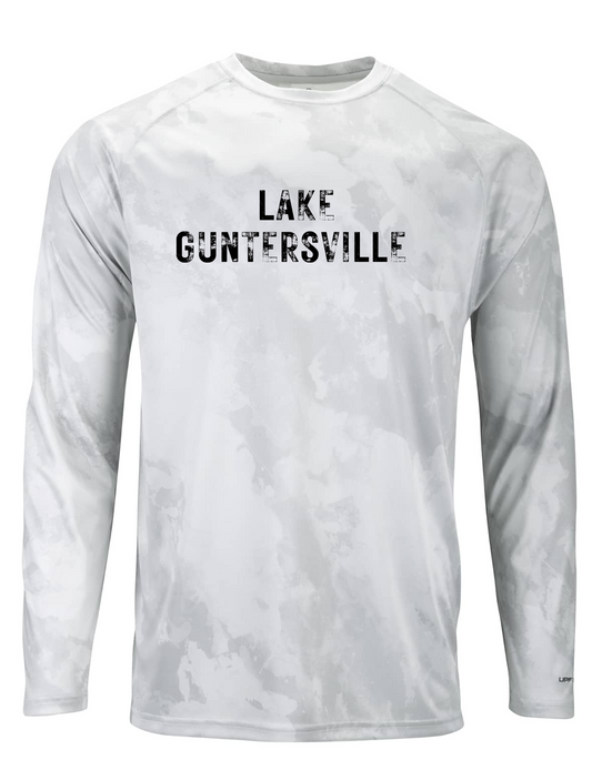 “Hudson” Lake Guntersville DriFit in Gray Tie Dye