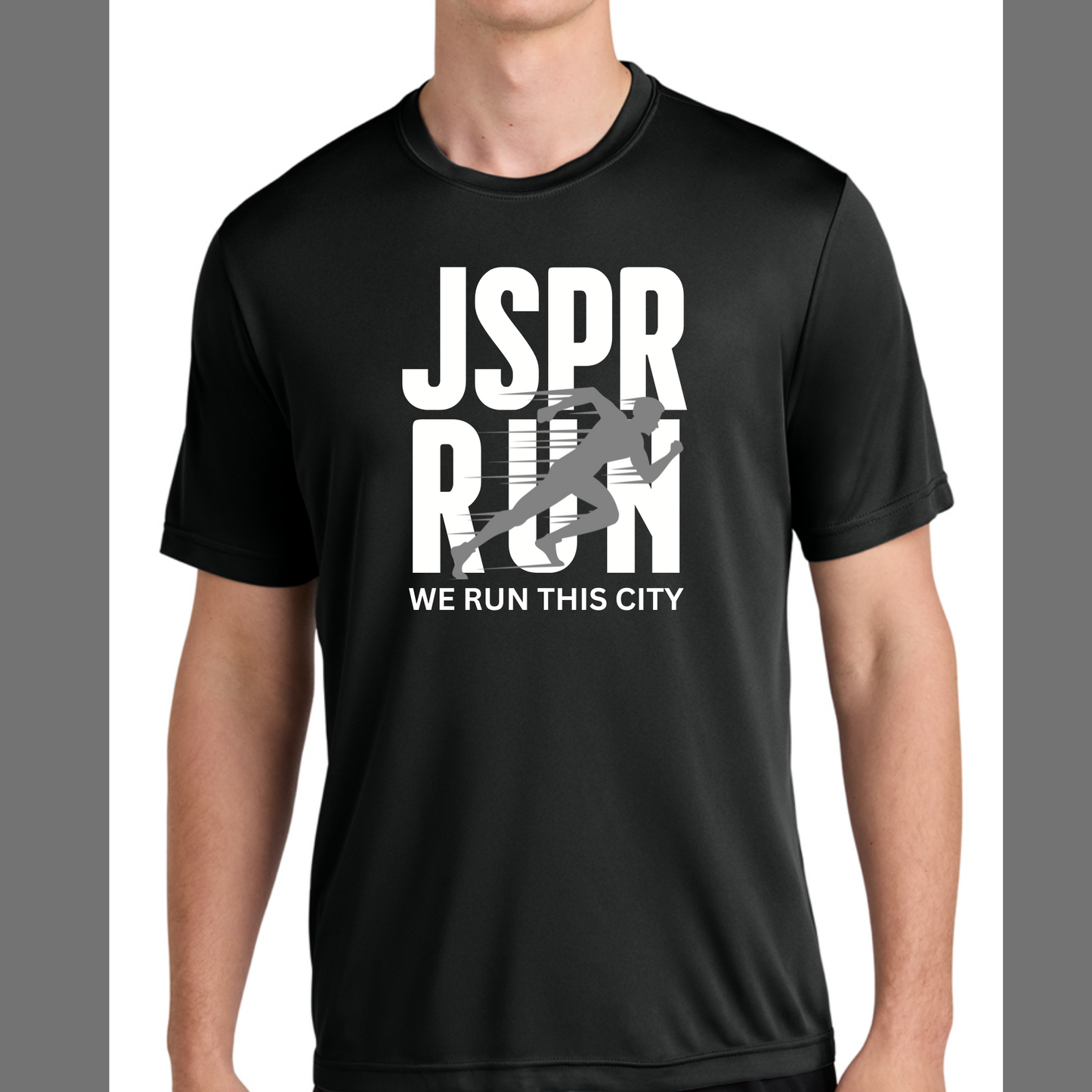 JSPR Run We Run This City - DriFit Black