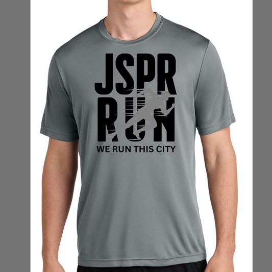 JSPR Run We Run This City - DriFit grey