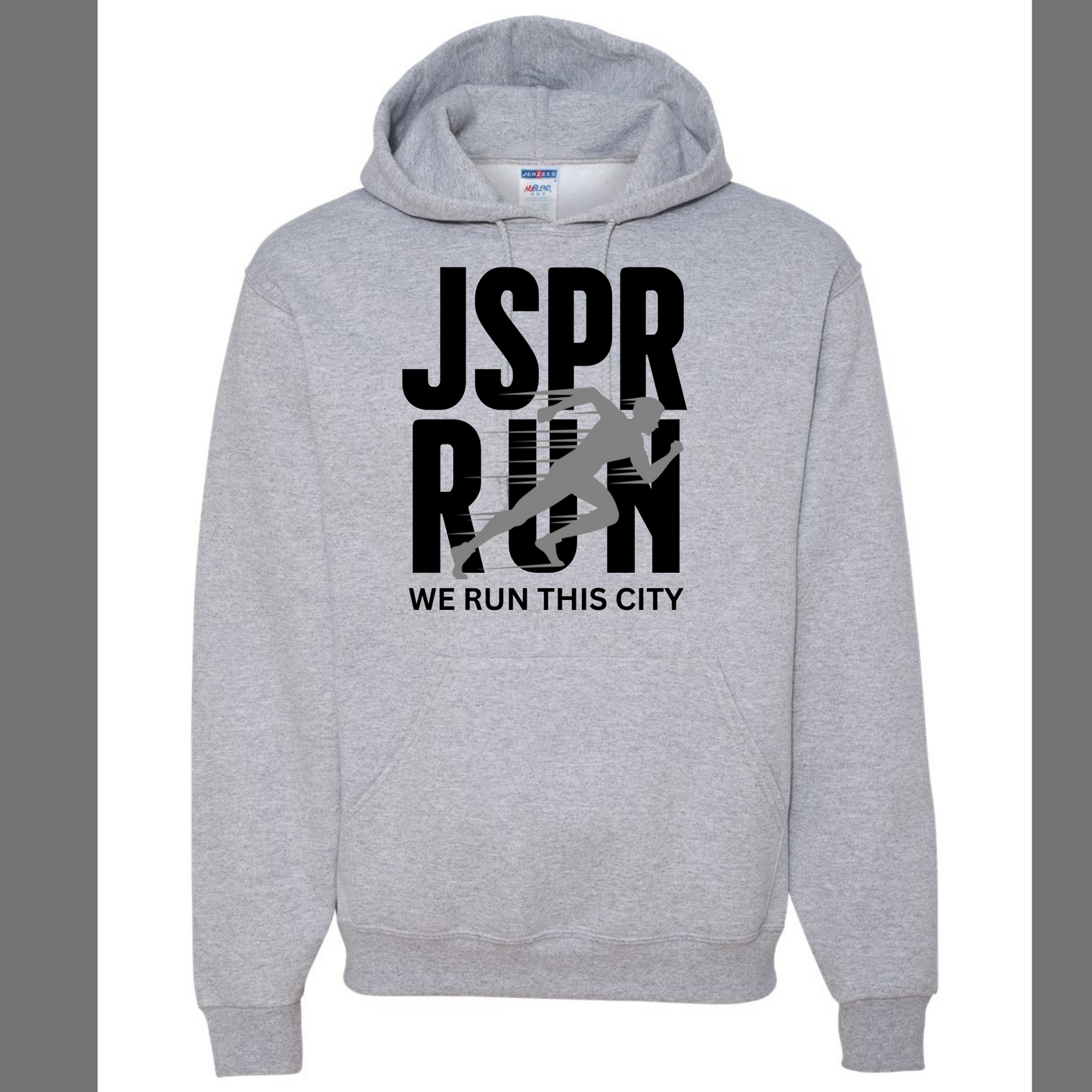 JSPR Run We Run This City - Hoody Grey