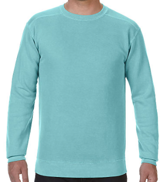 Comfort Colors CC1566 Adult Crewneck Sweatshirt Chalky Mint