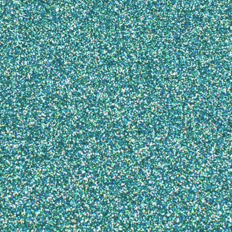 Mermaid Blue 20 in Glitter HTV