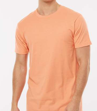 Tultex - Unisex Fine Jersey T-Shirt - 202 - Cantaloupe