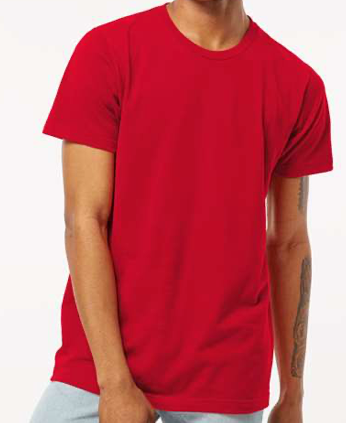 Tultex - Unisex Fine Jersey T-Shirt - 202 - Red