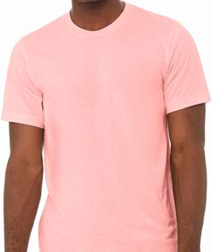 BELLA + CANVAS Triblend Tee - 3413 - Pink Triblend