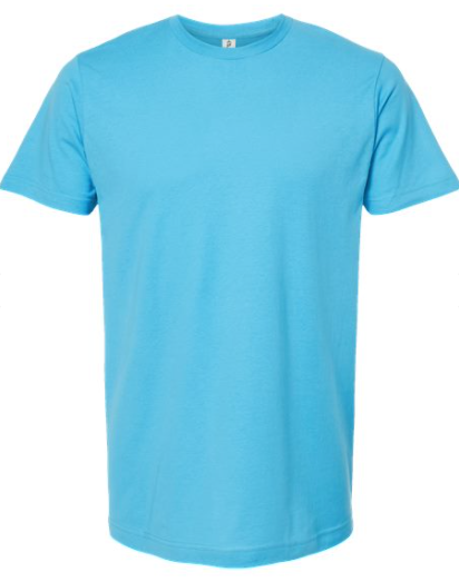 Tultex - Unisex Fine Jersey T-Shirt - 202 - Aqua