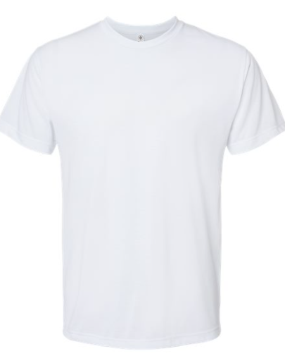 SubliVie - Polyester Sublimation Tee White - 1910