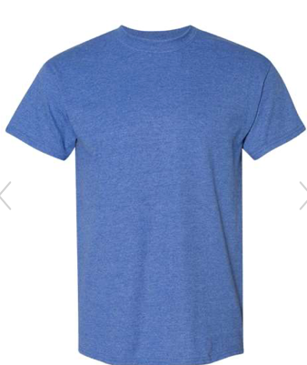 Gildan - DryBlend® T-Shirt - 8000 -  Heather Sport Royal Blue
