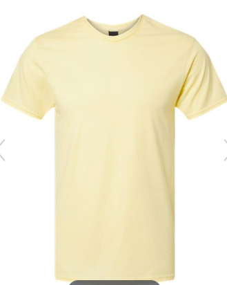 Hanes - Perfect-T T-Shirt - 4980 - Lemon Meringue Heather