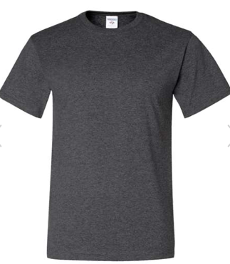 JERZEES - Dri-Power® 50/50 T-Shirt - 29MR - Black Heather